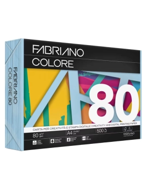 Papel Fabriano Azul celeste