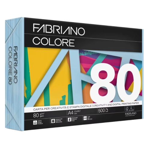Papel Fabriano Azul celeste