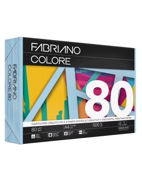 Papel Fabriano Azul celeste