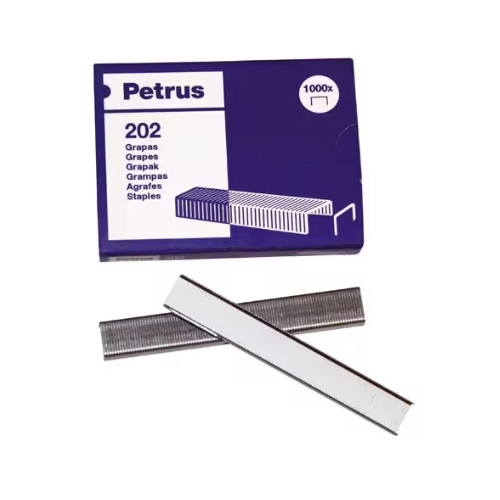 Grapas Petrus 202 galvanizadas