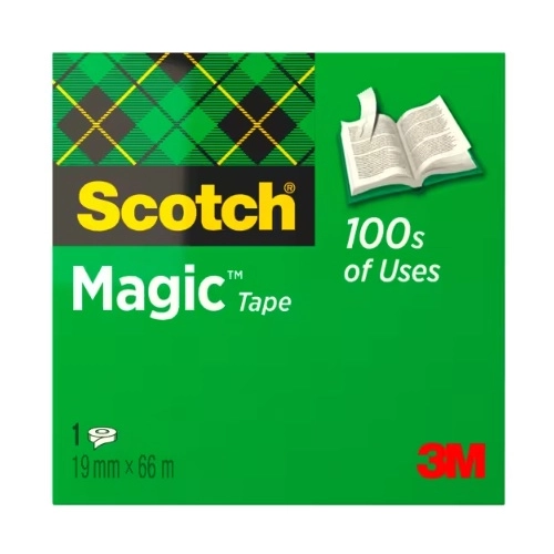 Cintra adhesiva Scotch magic invisible 19mmx66m