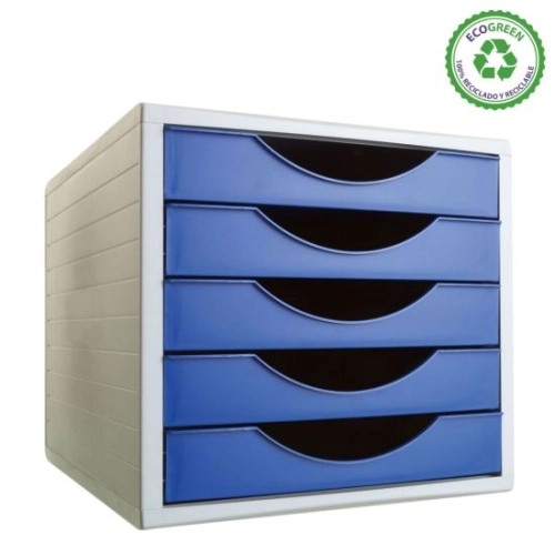 Organizador sobremesa 5 cajones