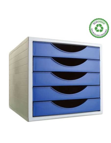 Organizador sobremesa 5 cajones