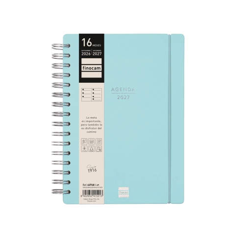 Agenda 16 meses Finocam Haiku