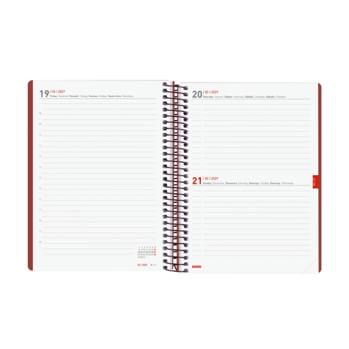 Agenda día por página Finocam Ikon