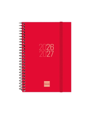 Agenda escolar día por página