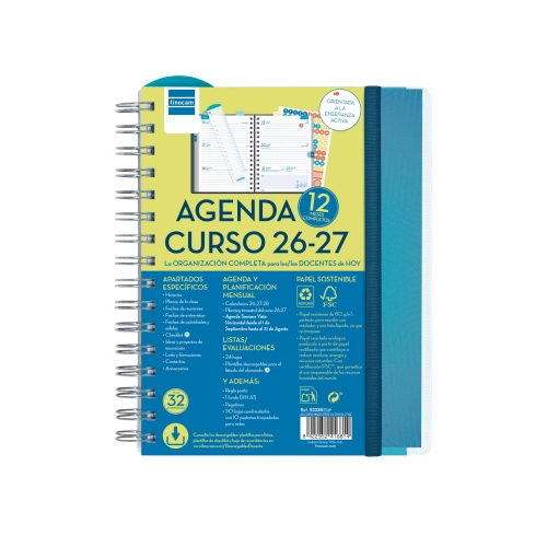 Agenda profesor finocam