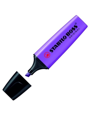 Marcador Stabilo Boss rotulador fluorescente lavanda