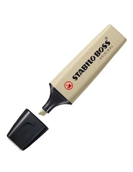 Marcador Stabilo Boss rotulador fluorescente verde barro