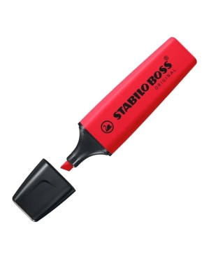 Stabilo Boss rojo real