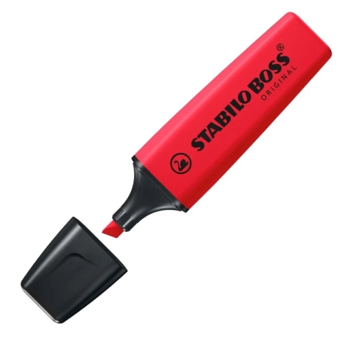 Stabilo Boss rojo real