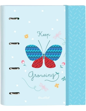 Carpeta con recambio Safta mariposa