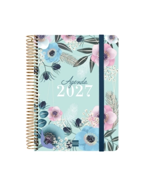 Agenda anual cloe azul