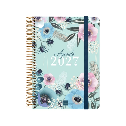 Agenda anual cloe azul