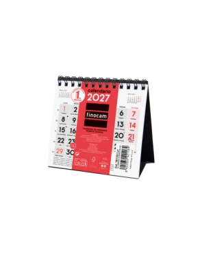 Calendario anual mesa