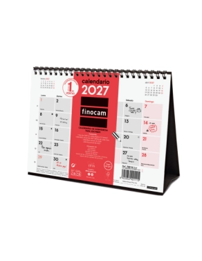 Calendario sobremesa finocam