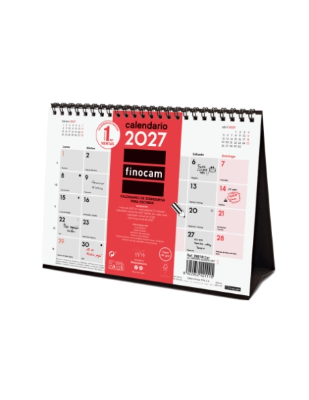 Calendario sobremesa finocam