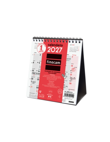Calendario sobremesa