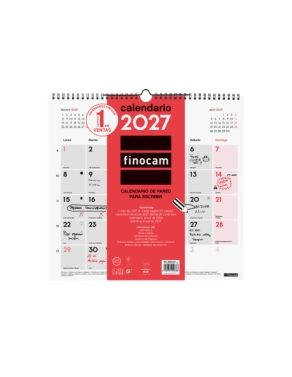 Calendario Pared Finocam