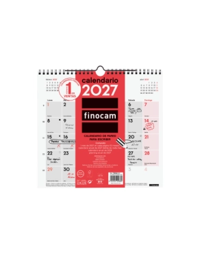 Calendario pared finocam