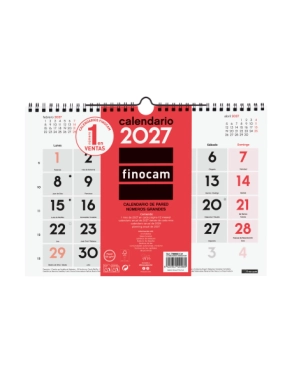 Calendario pared Finocam