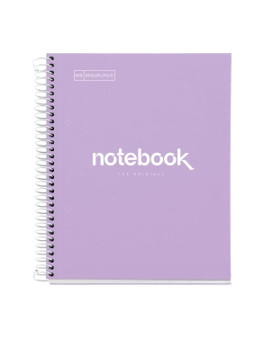 Cuaderno Emotions MiquelRius A5 Lavanda