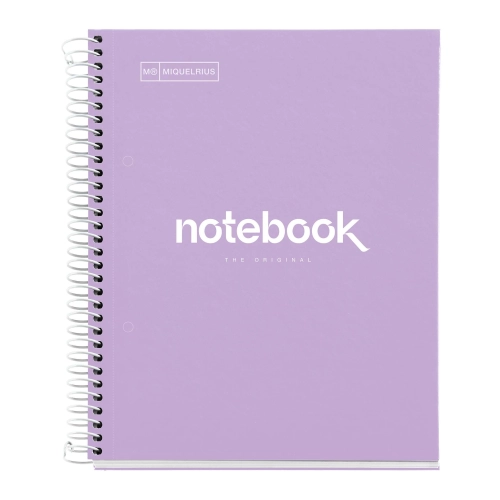 Cuaderno Emotions MiquelRius A5 Lavanda