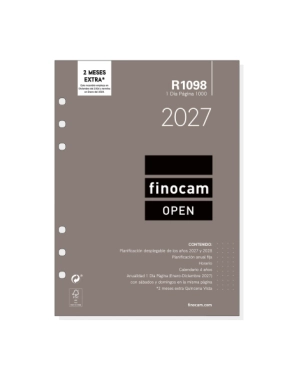 Recambio agenda 2027 R1098