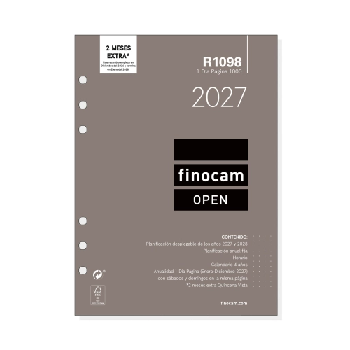 Recambio agenda 2027 R1098