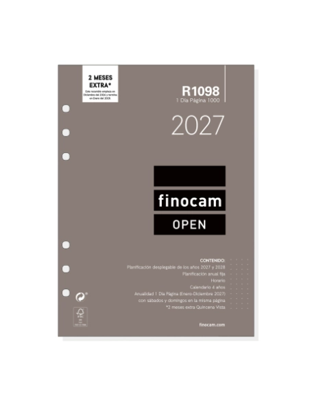 Recambio agenda 2027 R1098