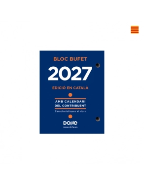 Taco Calendario 2027 catalan