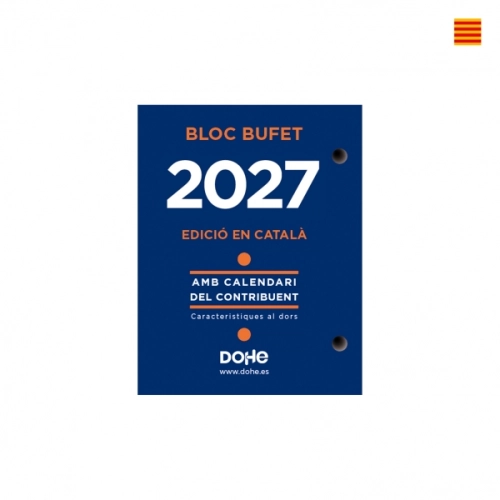 Taco Calendario 2027 catalan