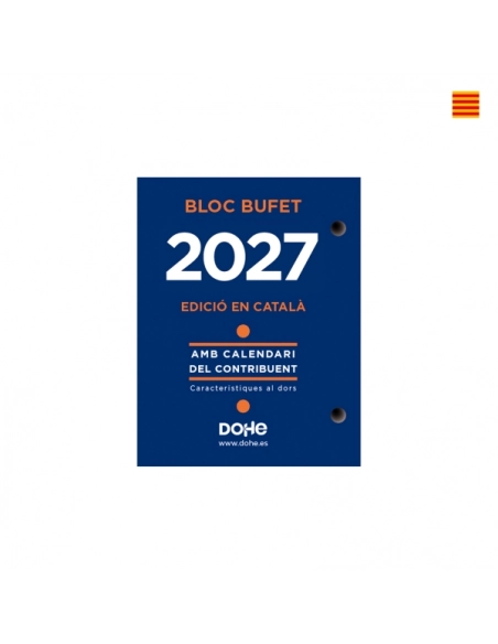 Taco Calendario 2027 catalan