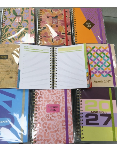 Agenda anual Edicars día por página
