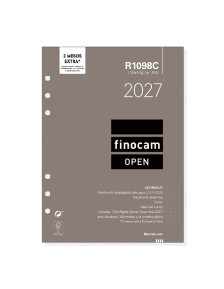 Recambio finocam 2027 Catalán